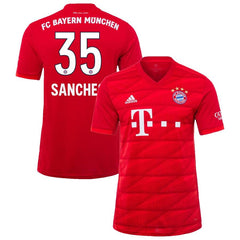 Renato Sanches Bayern Munich 2019/20 Home Player Jersey – Red 2019