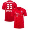 Image of Renato Sanches Bayern Munich 2019/20 Home Player Jersey – Red 2019