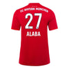 Image of David Alaba Bayern Munich 2019/20 Home Player Jersey – Red 2019