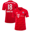 Image of Leon Goretzka Bayern Munich 2019/20 Home Player Jersey – Red 2019