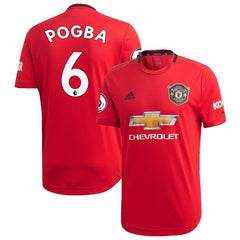 Paul Pogba Manchester United 2019/20 Home Player Jersey – Red 2019