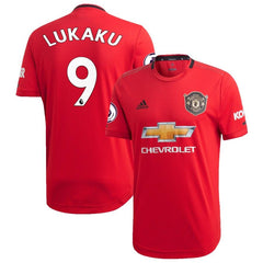 Romelu Lukaku Manchester United 2019/20 Home Player Jersey – Red 2019