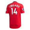 Image of Jesse Lingard Manchester United 2019/20 Home Player Jersey – Red 2019