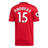 Image of Andreas Pereira Manchester United 2019/20 Home Player Jersey – Red 2019