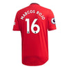 Image of Marcos Rojo Manchester United 2019/20 Home Player Jersey – Red 2019