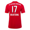 Image of Jérôme Boateng Bayern Munich 2019/20 Home Player Jersey – Red 2019