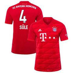 Niklas Süle Bayern Munich 2019/20 Home Player Jersey – Red 2019