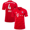 Image of Niklas Süle Bayern Munich 2019/20 Home Player Jersey – Red 2019