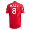 Image of Juan Mata Manchester United 2019/20 Home Player Jersey – Red 2019