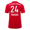 Image of Corentin Tolisso Bayern Munich 2019/20 Home Player Jersey – Red 2019