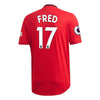 Image of Fred Manchester United 2019/20 Home Player Jersey – Red 2019