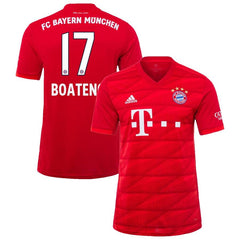 Jérôme Boateng Bayern Munich 2019/20 Home Player Jersey – Red 2019