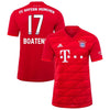 Image of Jérôme Boateng Bayern Munich 2019/20 Home Player Jersey – Red 2019