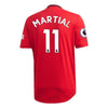 Image of Anthony Martial Manchester United 2019/20 Home Player Jersey – Red 2019