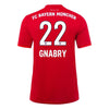 Image of Serge Gnabry Bayern Munich 2019/20 Home Player Jersey – Red 2019