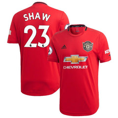 Luke Shaw Manchester United 2019/20 Home Player Jersey – Red 2019