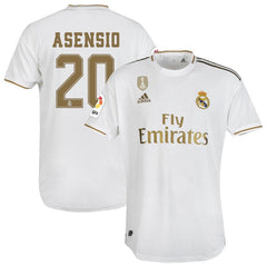 Marco Asensio Real Madrid 2019/20 Home Player Jersey – White 2019