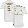 Image of Raphaël Varane Real Madrid 2019/20 Home Player Jersey – White 2019