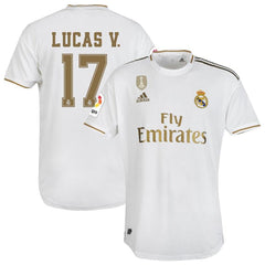 Lucas Vázquez Real Madrid 2019/20 Home Player Jersey – White 2019