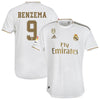 Image of Karim Benzema Real Madrid 2019/20 Home Player Jersey – White 2019