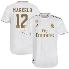 Marcelo Vieira da Silva Real Madrid 2019/20 Home Player Jersey – White 2019