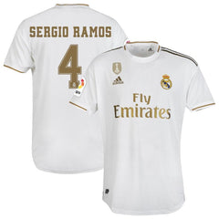 Sergio Ramos Real Madrid 2019/20 Home Player Jersey – White 2019