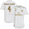 Image of Sergio Ramos Real Madrid 2019/20 Home Player Jersey – White 2019