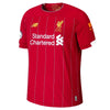 Image of Liverpool New Balance 2019/20 Home Replica Custom Jersey – Red 2019