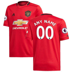 Manchester United Youth 2019/20 Home Replica Custom Jersey – Red 2019