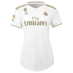 Real Madrid Women's 2019/20 Home Replica Custom Jersey – White 2019