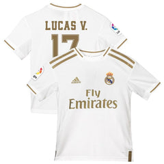 Lucas Vázquez Real Madrid Youth 2019/20 Home Replica Jersey - White 2019