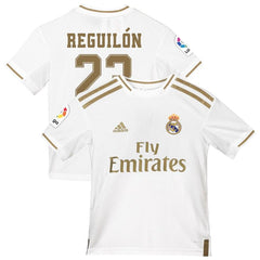 Sergio Reguilón Real Madrid Youth 2019/20 Home Replica Jersey - White 2019