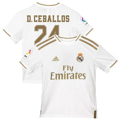 Daniel Ceballos Real Madrid Youth 2019/20 Home Replica Jersey - White 2019