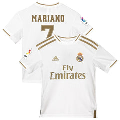 Mariano Díaz Mejía Real Madrid Youth 2019/20 Home Replica Jersey - White 2019