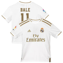 Gareth Bale Real Madrid Youth 2019/20 Home Replica Jersey - White 2019