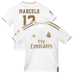 Marcelo Vieira da Silva Real Madrid Youth 2019/20 Home Replica Jersey - White 2019