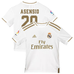 Marco Asensio Real Madrid Youth 2019/20 Home Replica Jersey - White 2019