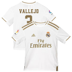 Jesús Vallejo Real Madrid Youth 2019/20 Home Replica Jersey - White 2019