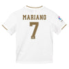 Image of Mariano Díaz Mejía Real Madrid Youth 2019/20 Home Replica Jersey - White 2019