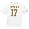 Image of Lucas Vázquez Real Madrid Youth 2019/20 Home Replica Jersey - White 2019