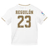 Image of Sergio Reguilón Real Madrid Youth 2019/20 Home Replica Jersey - White 2019