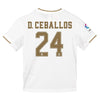 Image of Daniel Ceballos Real Madrid Youth 2019/20 Home Replica Jersey - White 2019