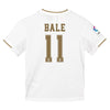 Image of Gareth Bale Real Madrid Youth 2019/20 Home Replica Jersey - White 2019