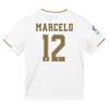 Image of Marcelo Vieira da Silva Real Madrid Youth 2019/20 Home Replica Jersey - White 2019