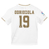 Image of Álvaro Odriozola Real Madrid Youth 2019/20 Home Replica Jersey - White 2019