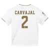 Image of Daniel Carvajal Real Madrid Youth 2019/20 Home Replica Jersey - White 2019