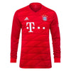 Image of Bayern Munich 2019/20 Home Replica Long Sleeve Custom Jersey – Red 2019