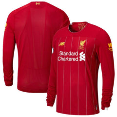 Liverpool New Balance Youth 2019/20 Home Replica Long Sleeve Jersey – Red 2019