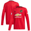 Image of Manchester United Youth 2019/20 Home Replica Long Sleeve Jersey – Red 2019