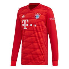 Bayern Munich 2019/20 Home Replica Long Sleeve Jersey – Red 2019